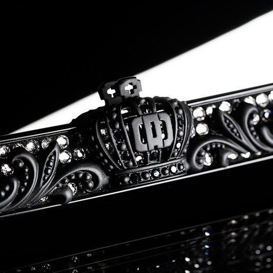 D.A.D 黑魂皇冠 水晶後視鏡 - Swarovski Crystals