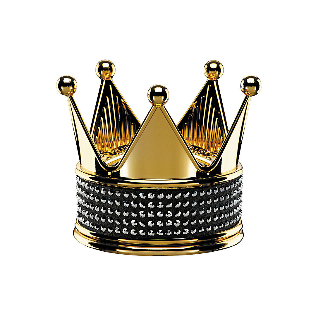 D.A.D Royal King 金色水晶皇冠香氛座 - Swarovski Crystals