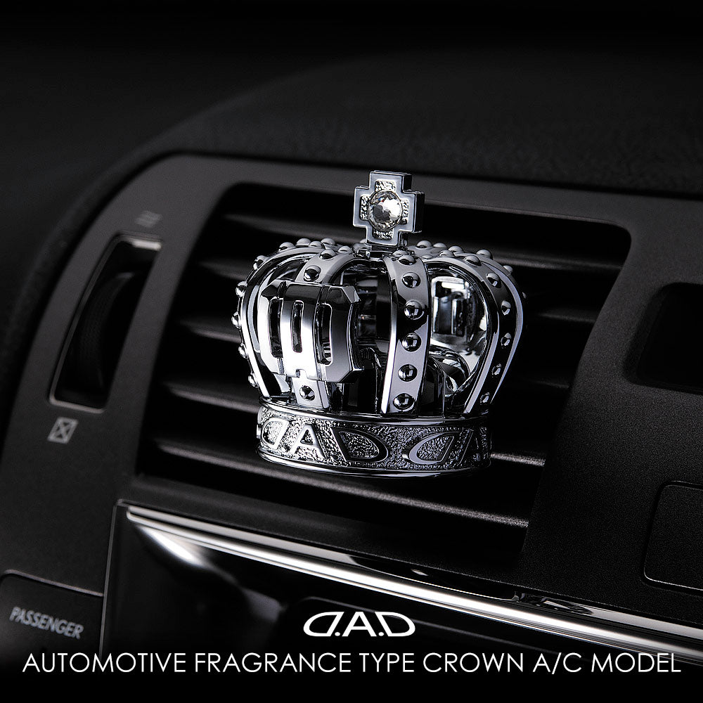 D.A.D 出風口 銀色皇冠香氛片座