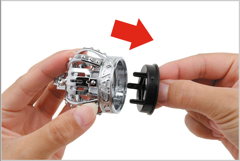 D.A.D 出風口 銀色皇冠香氛片座