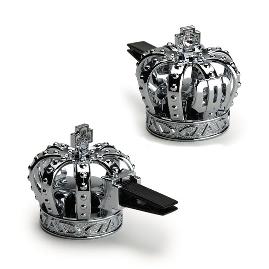 D.A.D 出風口 銀色皇冠香氛片座