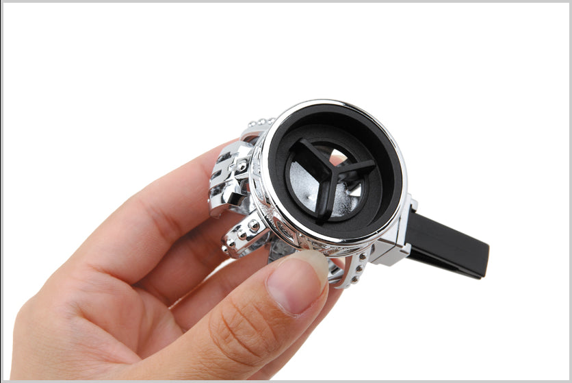 D.A.D 出風口 銀色皇冠香氛片座