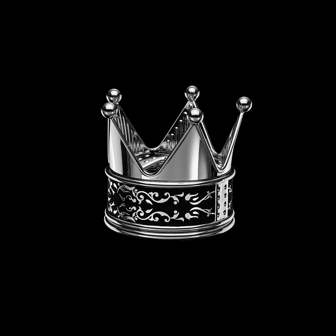 D.A.D Royal King 唐草紋 銀色皇冠香氛座
