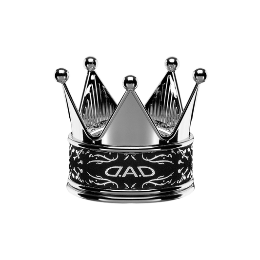 D.A.D Royal King 唐草紋 銀色皇冠香薰座