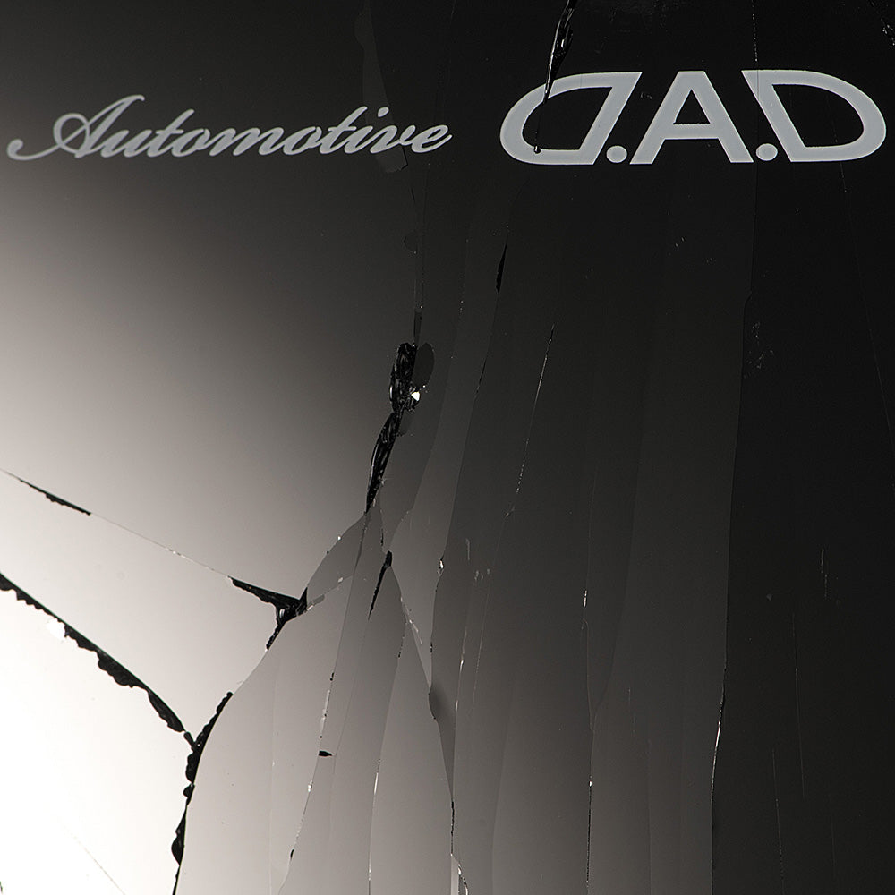 D.A.D 銀色唐草紋 倒後鏡 / 後視鏡