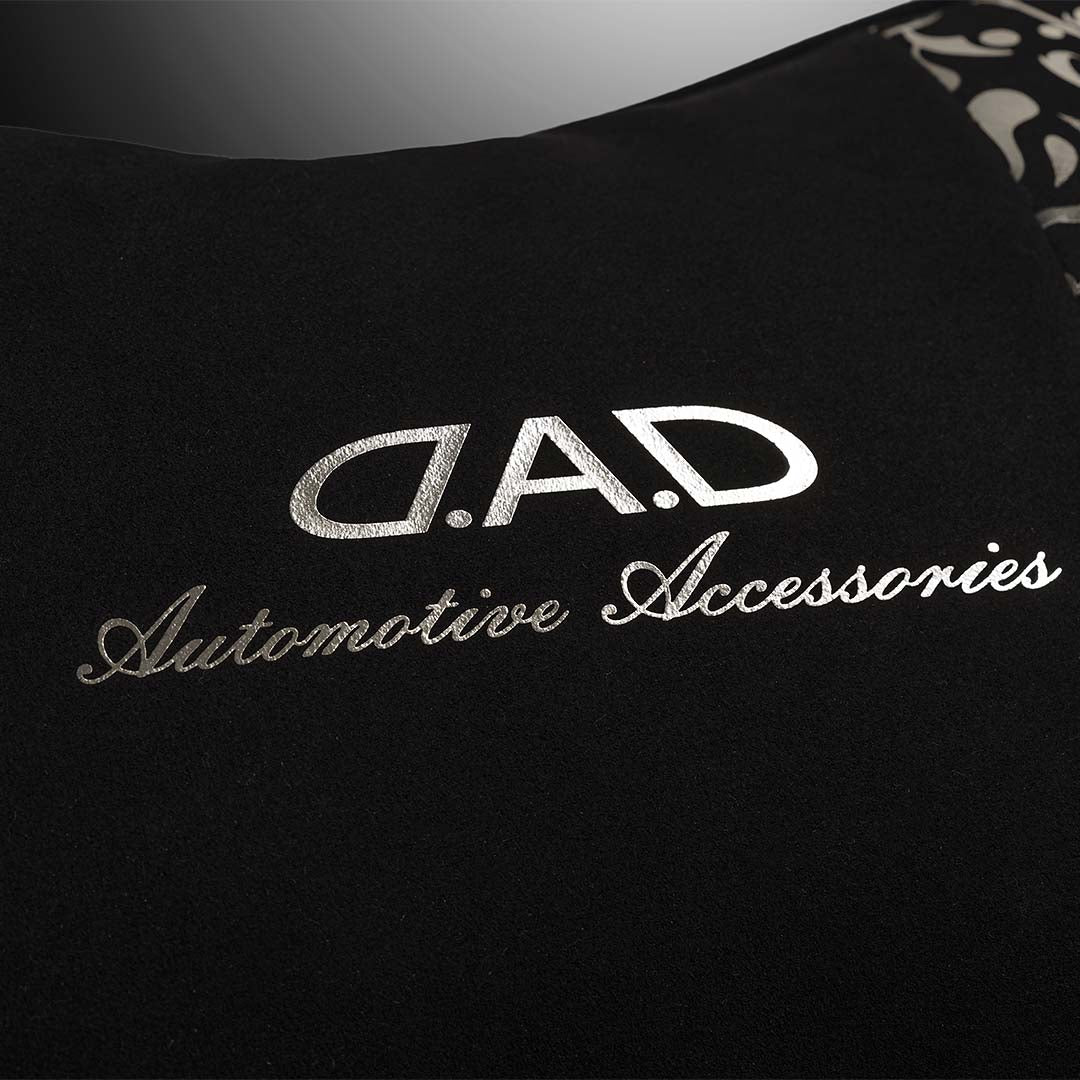 D.A.D 銀色唐草紋 頸枕