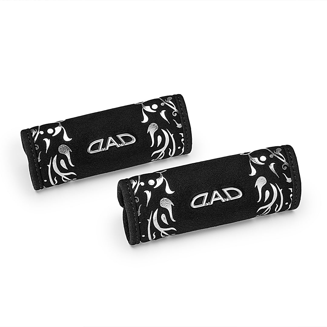 D.A.D 銀色唐草紋扶手護套