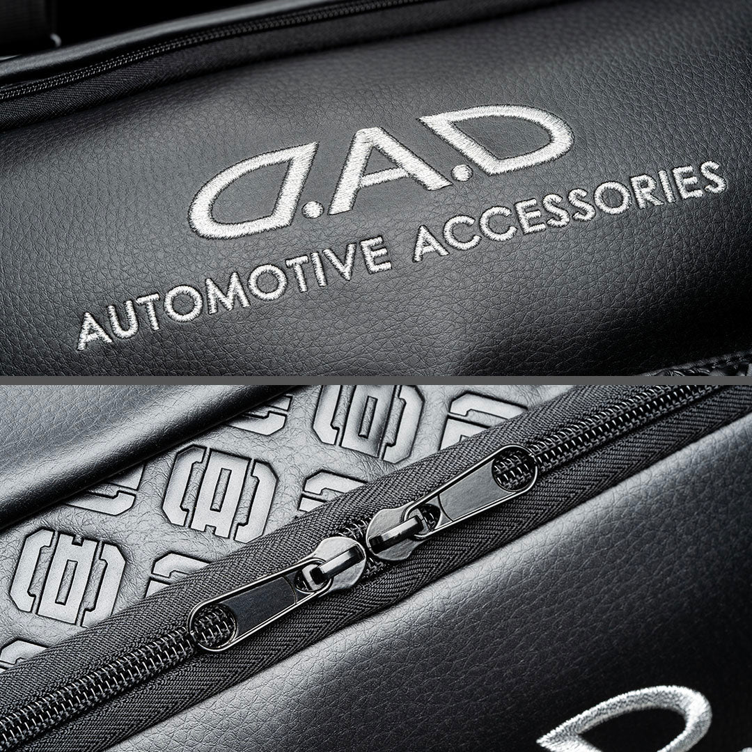 D.A.D Logo 壓花 座椅背收納袋