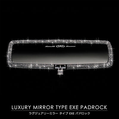 D.A.D 璀璨掛鎖 水晶後視鏡 - Swarovski Crystals