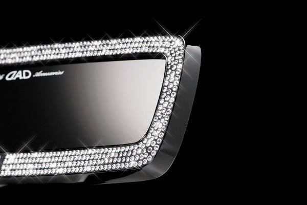 D.A.D 璀璨掛鎖 水晶後視鏡 - Swarovski Crystals