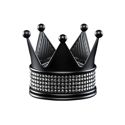 D.A.D Royal King EXE 黑魂水晶皇冠香氛座 - Swarovski Crystals