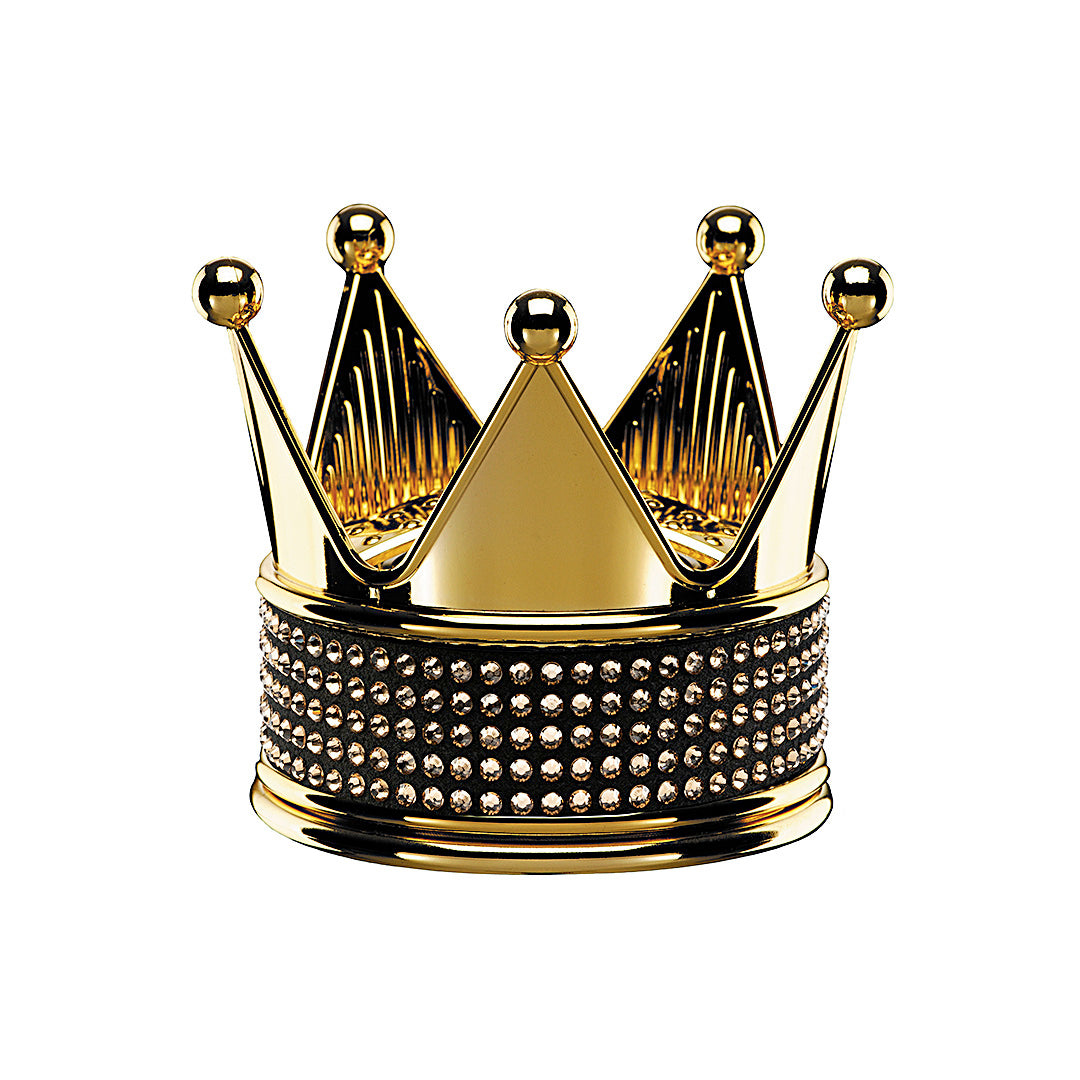 D.A.D Royal King 金色水晶皇冠香氛座 - Swarovski Crystals