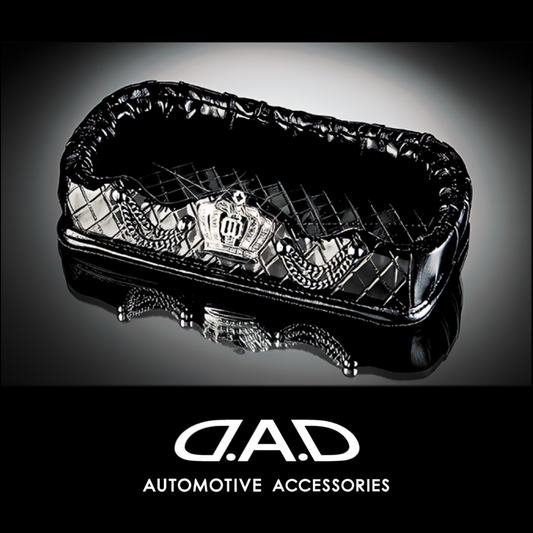D.A.D 水晶皇冠 菱格紋置物托盤 - Swarovski Crystals