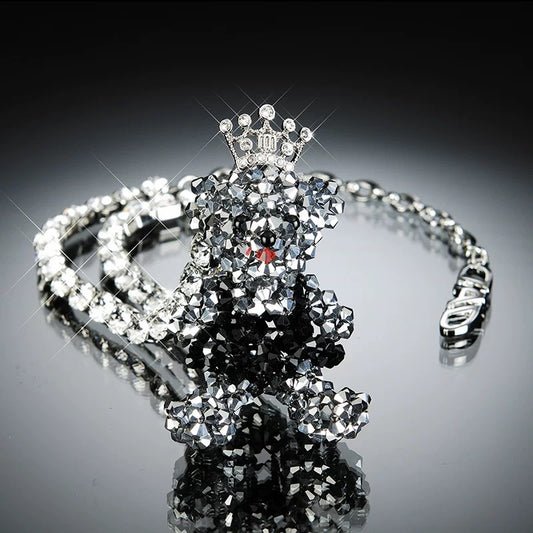 D.A.D Bear 水晶熊仔 倒後鏡掛飾 - Swarovski Crystals