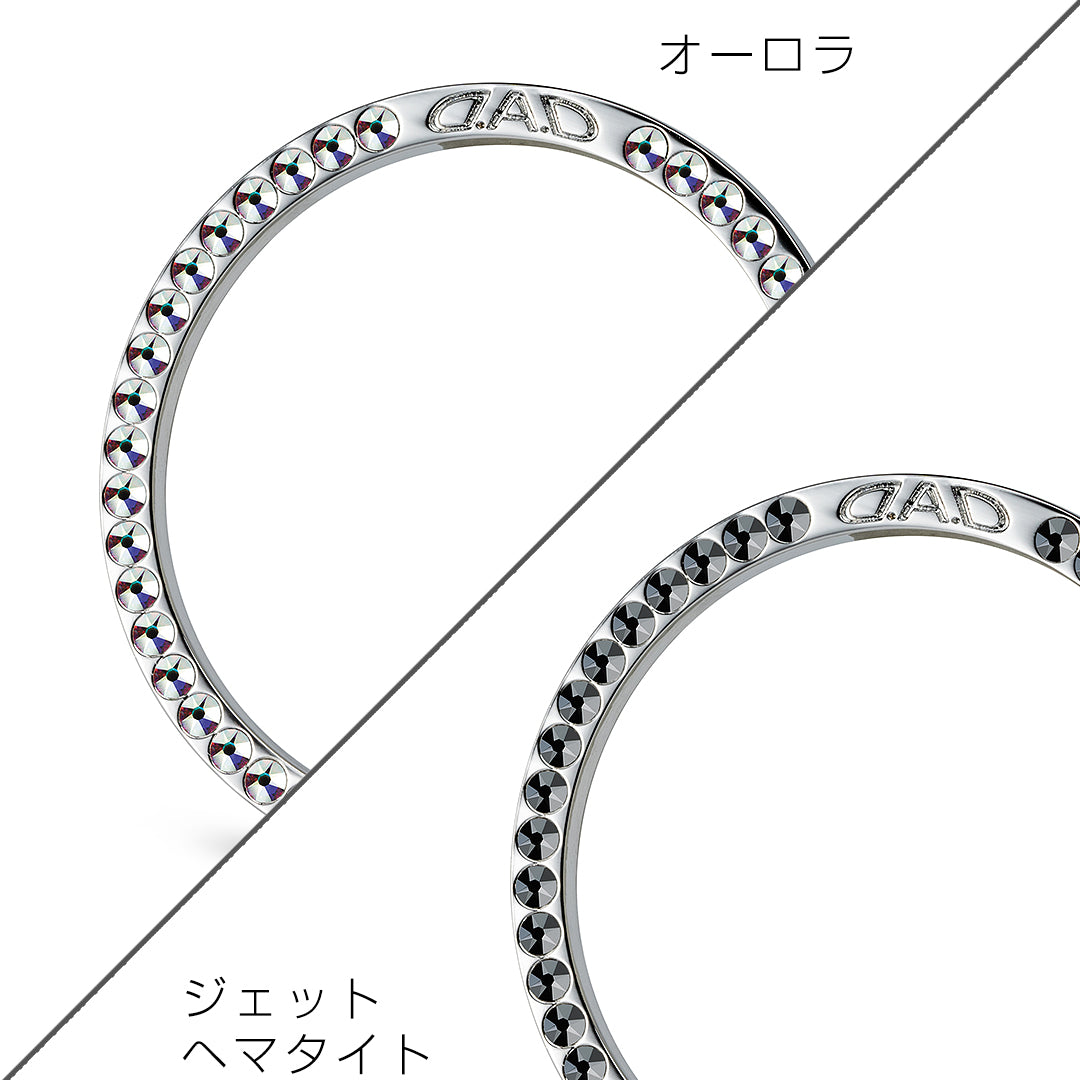 D.A.D Keyless 水晶環 (Type D) - Swarovski Crystals