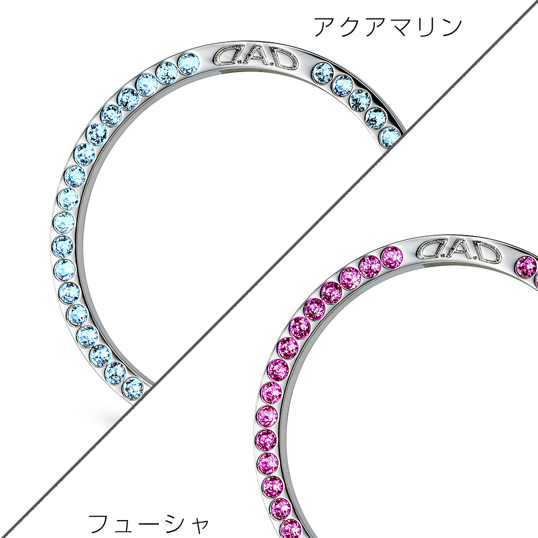 D.A.D Keyless 水晶環 (Type D) - Swarovski Crystals