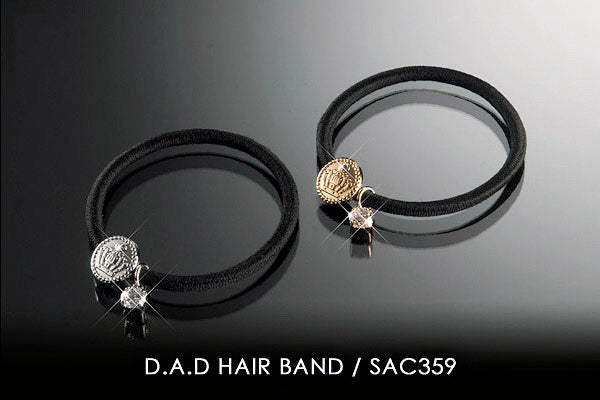 D.A.D 皇冠水晶髮圈 - Swarovski Crystals