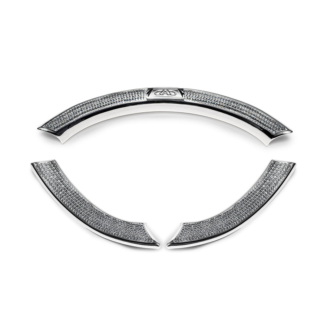 D.A.D 軚盤水晶裝飾圈 - Swarovski Crystals