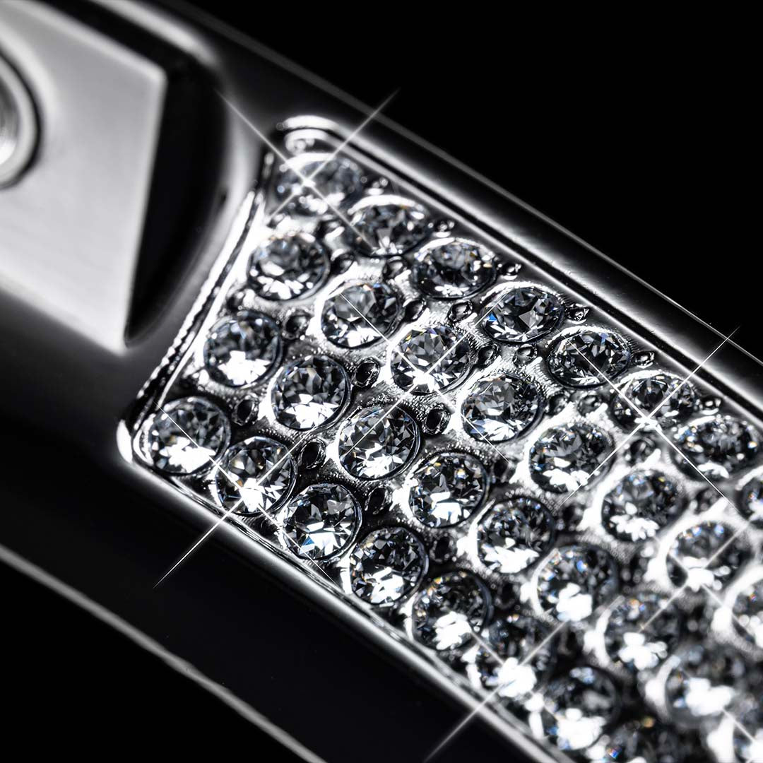 D.A.D 軚盤水晶裝飾圈 - Swarovski Crystals