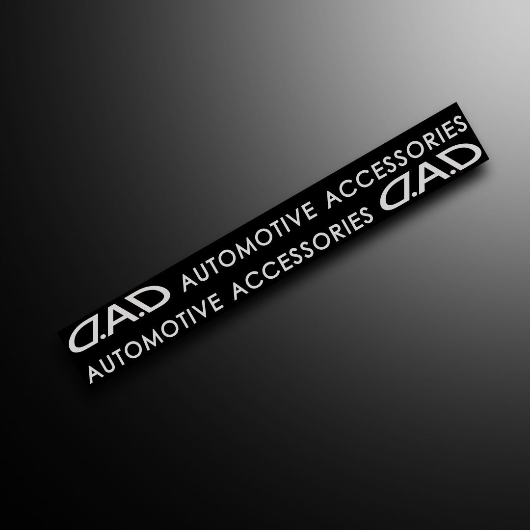 D.A.D 側踏板 車用貼紙