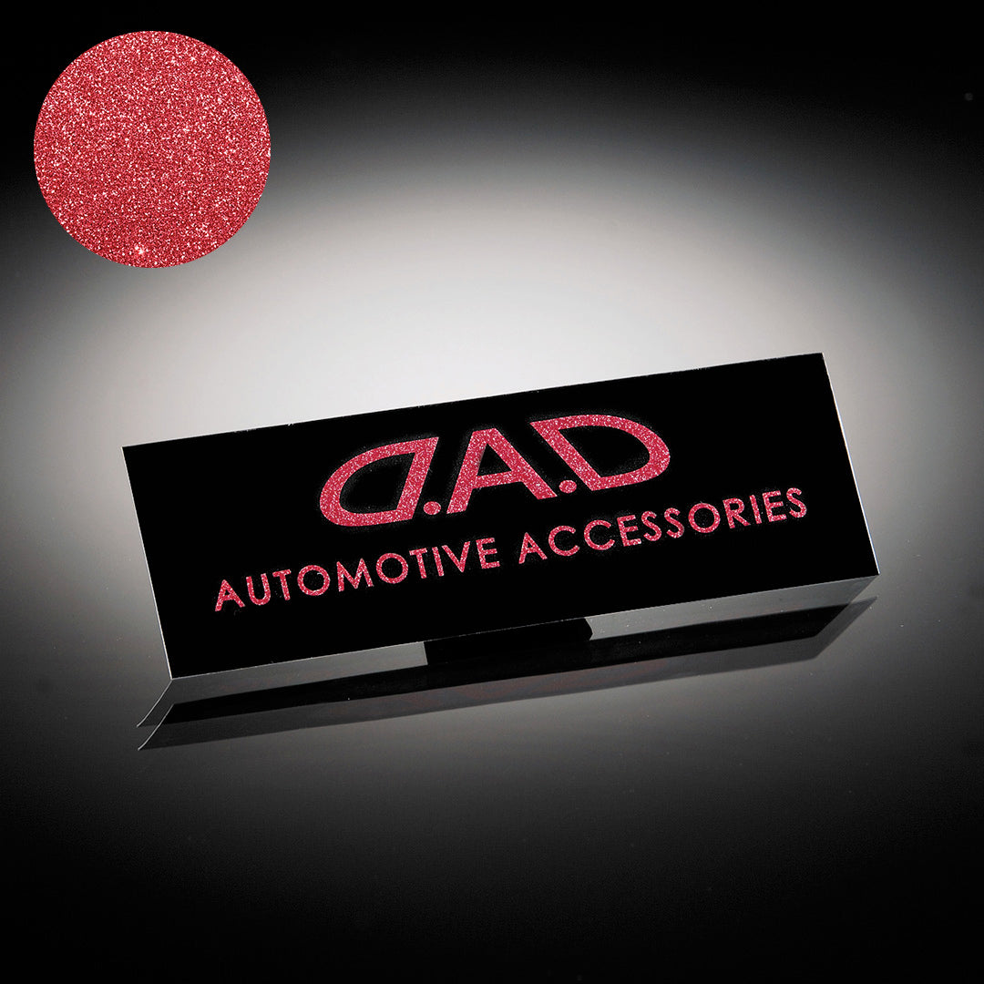 D.A.D 金屬閃粉 車用貼紙