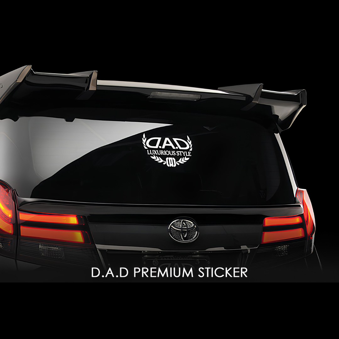 D.A.D 車用貼紙