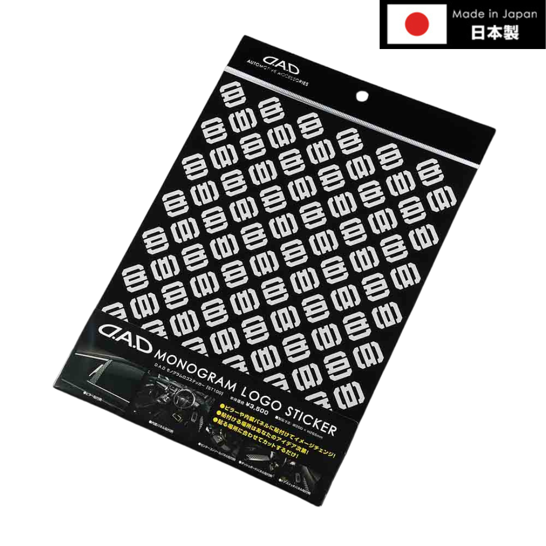 D.A.D Monogram 車用貼紙