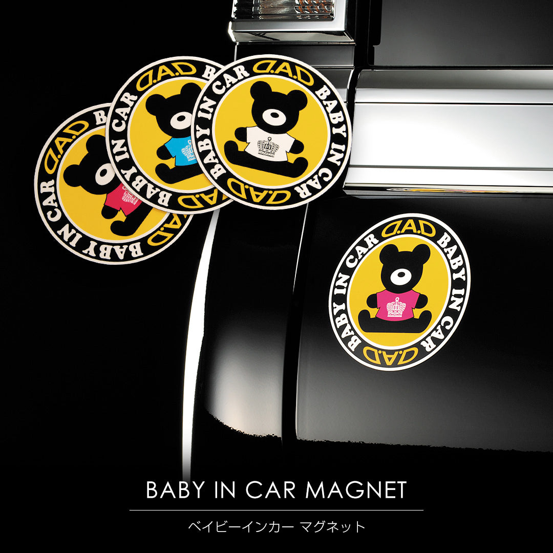 D.A.D Baby in Car 磁性貼