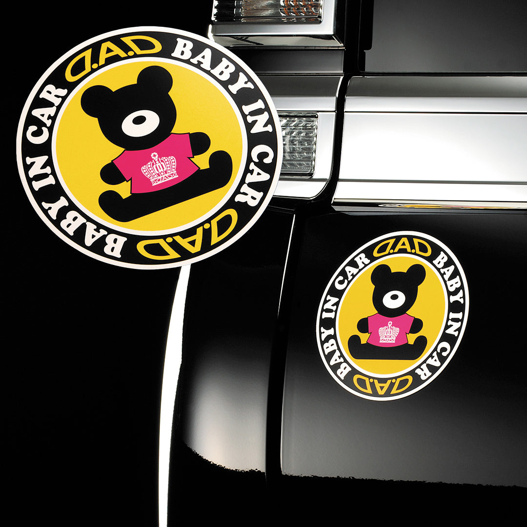 D.A.D Baby in Car 磁性貼