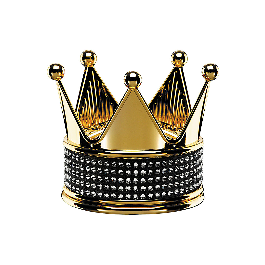 D.A.D Royal King 金色水晶皇冠香氛座 - Swarovski Crystals