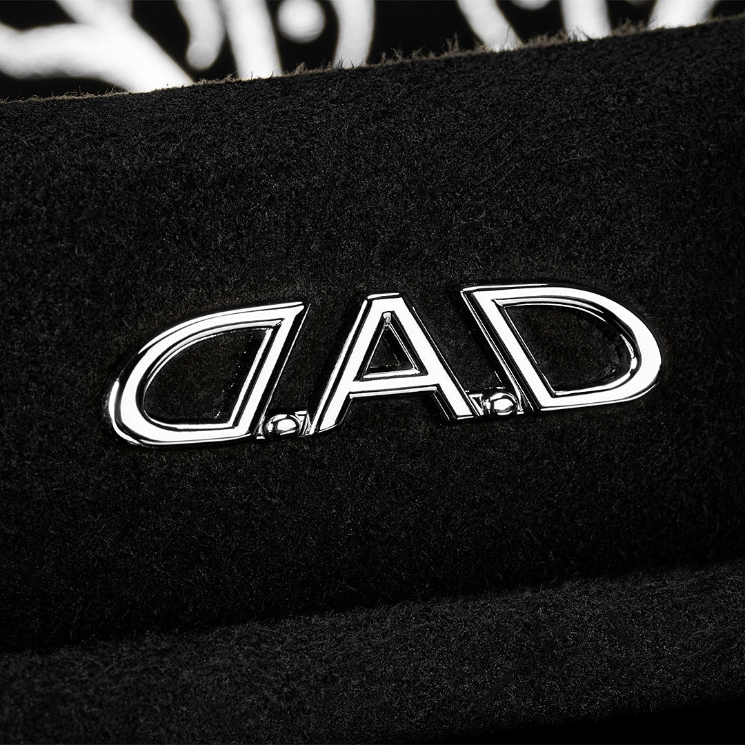 D.A.D 銀色唐草紋 置物托盤