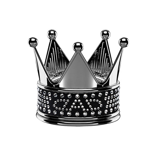 D.A.D Royal King EXE DAD 銀色水晶皇冠香氛座 - Swarovski Crystals
