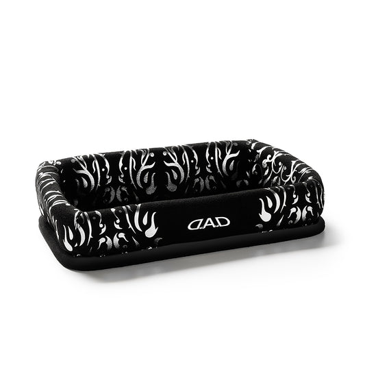 D.A.D 銀色唐草紋 置物托盤