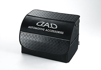 D.A.D Monogram 壓花 銀色刺繡收納箱