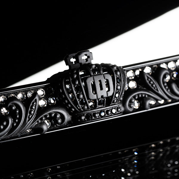 D.A.D 黑魂皇冠 水晶後視鏡 - Swarovski Crystals