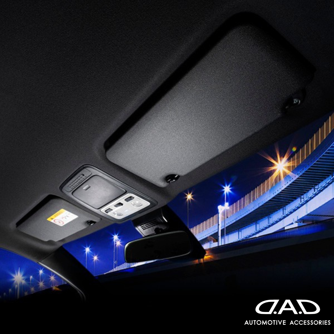 D.A.D Monogram 壓花遮陽板皮套 - 車種專用訂製